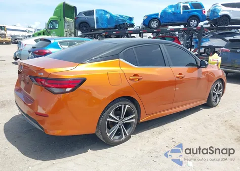 2021 Nissan Sentra Sr Xtronic Cvt из США, поврежденный, VIN 3N1AB8DV7MY270246